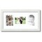 ArtToFrames Collage Photo Picture Frame with 3 - 4x6 inch Openings, Framed in White with Over 62 Mat Color Options and Regular Glass (CSM-3966-113)